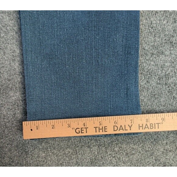 Urban Star Men's Stretch Straight Leg Premium Jeans Dark Blue 34x34 5 Pocket - Picture 12 of 12